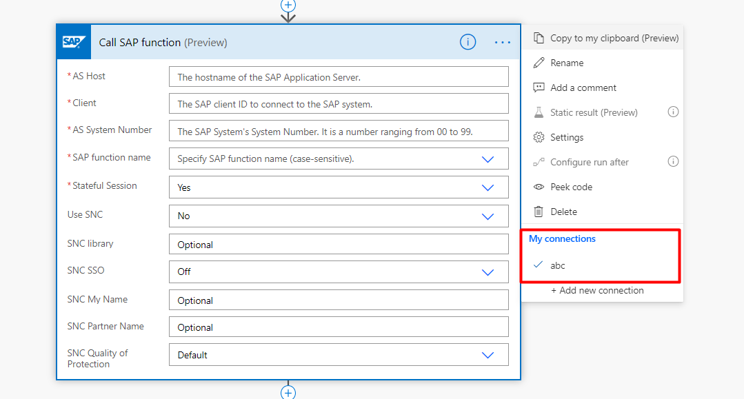 Solved: How to connect to SAP ERP? - Power Platform Community