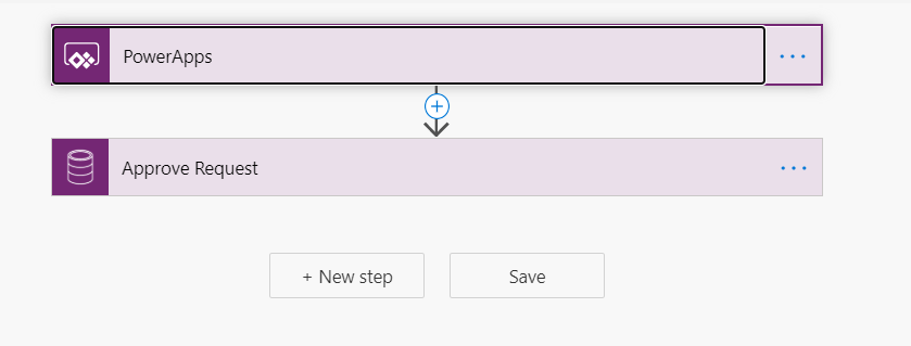Create a flow with trigger as powerApps