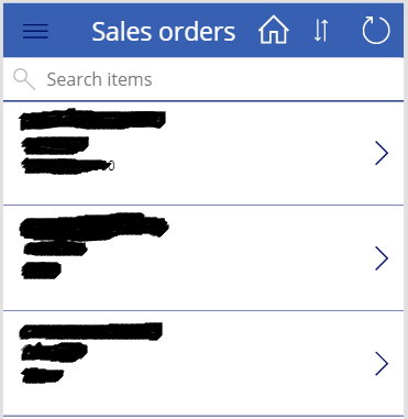 sales orders