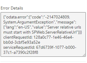 I got this error first, so I just added what it said and tried again.