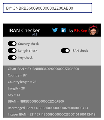 IBAN Checker - Power Platform Community