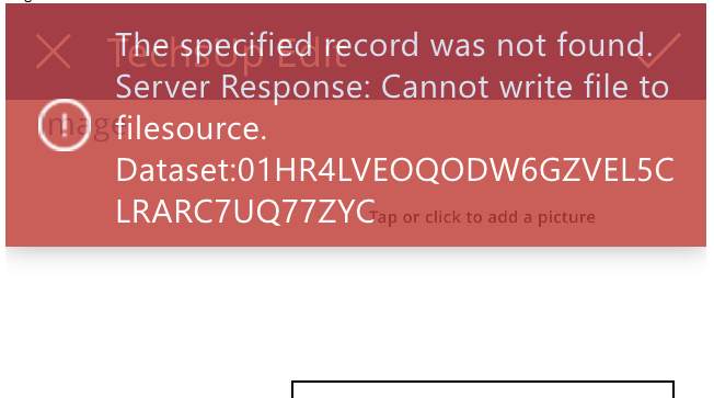 Error Cannot write file to filesource.png