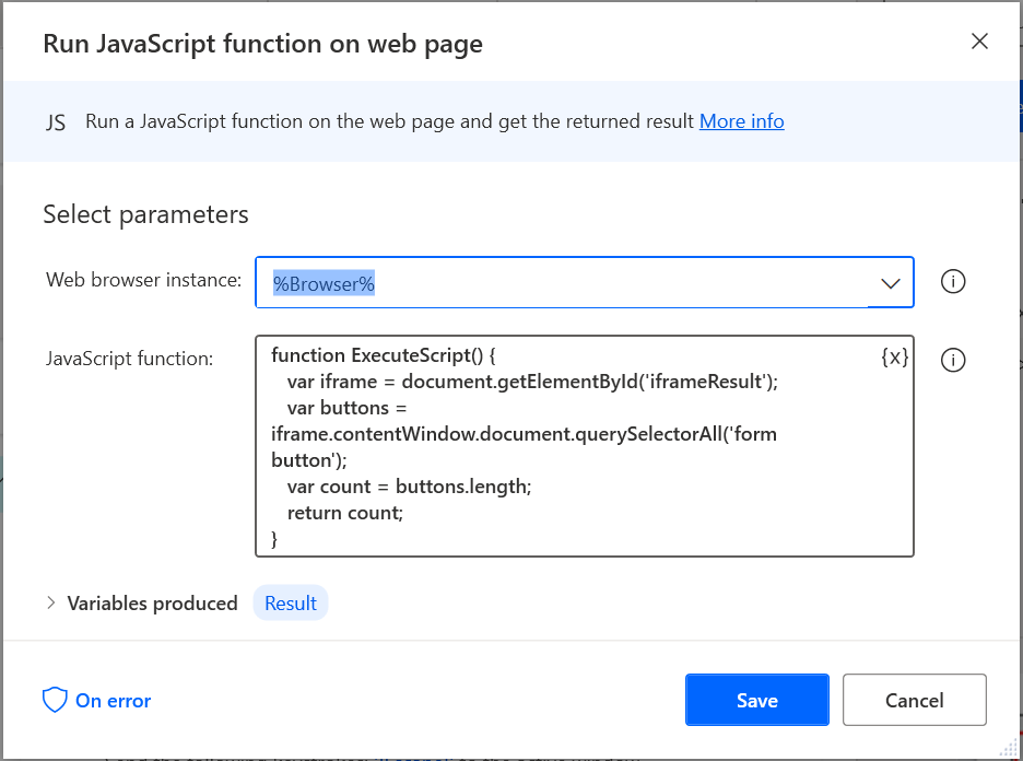 How to click every instance of a UI element on a w... - Power Platform  Community