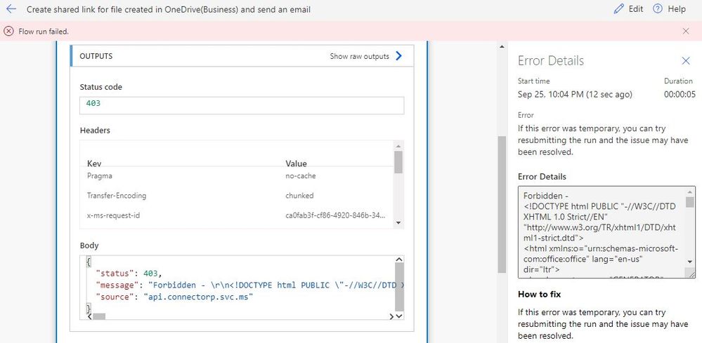 Create shared link for file created in OneDrive(Business) and send an email 2.JPG