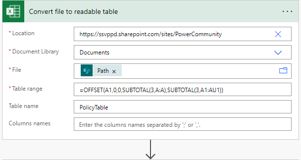 2. Convert File to readable table.PNG