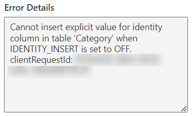 Solved: Insert Value into IDENTITY Column in SQL Server - Power Platform  Community