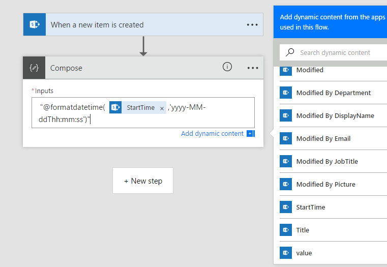 Solved: Formatting Date List Items from SharePoint when se... - Power  Platform Community