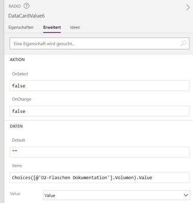 Solved: Default value for radio button from SharePoint lis... - Power  Platform Community