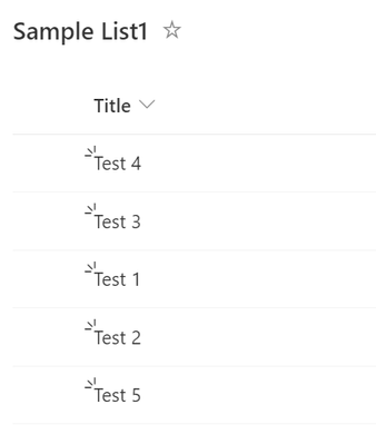 SharePoint List records saved in wrong ordering