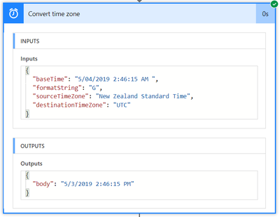 Solved: Convert time zone date format - Power Platform Community