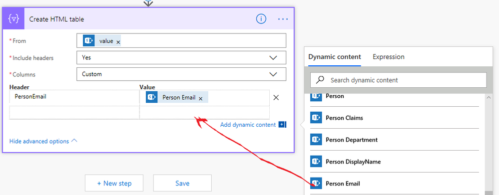 Solved: Create CSV Table or Create HTML from SharePoint li... - Power  Platform Community