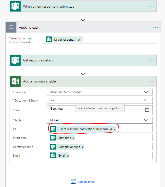 Solved: Auto Increment ID number in Form Responses Tab Exc... - Power  Platform Community