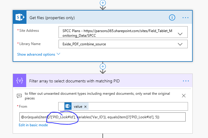 Solved: How to use oData or Filter Array with a SharePoint... - Power  Platform Community