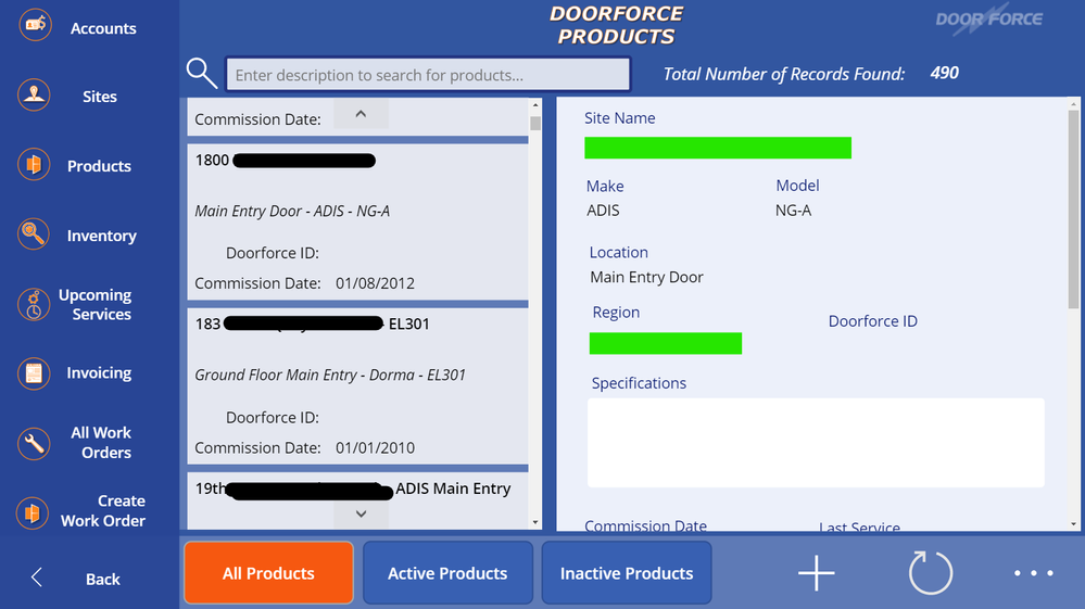 Navigating back to List view, OnVisible property now forces a Refresh of dbo.'InstalledProducts' table, as well as a Refresh button is available. Still no changes displayed for those two fields. Sometimes it takes 10 - 20 mins for it to pop up, sometimes a logout is required before it appears