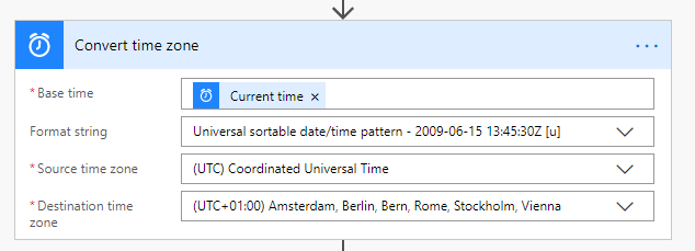 Current DateTime and convert DateTime - Power Platform Community