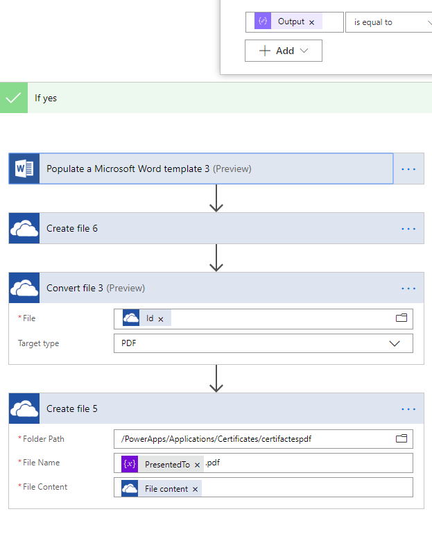 Solved: Create File in OneDrive for Business does not crea... - Power  Platform Community