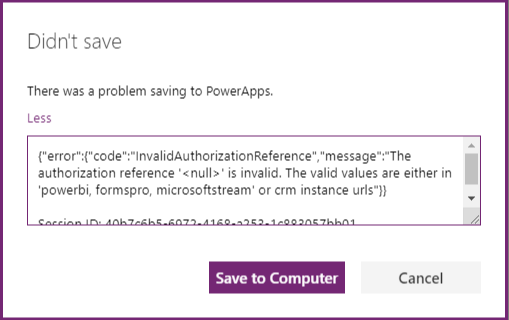 2019-10-14 17_07_29-CRM Secretary - Call Notes - Saved (Unpublished) - PowerApps.png
