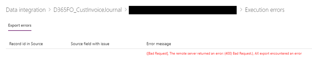 ([Bad Request], The remote server returned an erro... - Power Platform ...